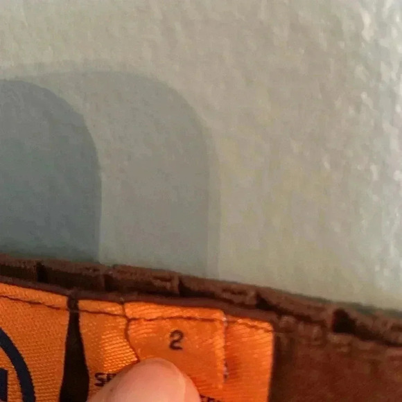 Tory Burch brown pleated cotton knee length sleeveless dress - size 2 - Picture 3 of 10